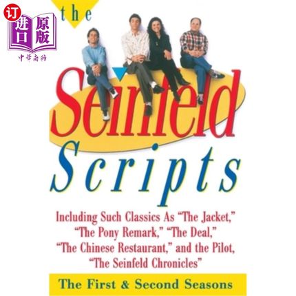 海外直订The Seinfeld Scripts: The First and Second Seasons Seinfeld脚本：一、二季
