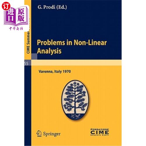 海外直订Problems in Non-Linear Analysis: Lectures Given at a Summer School of the Centro Problems i
