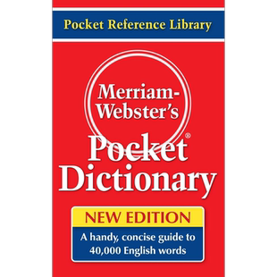 Merriam-webster’s Pocket Dictionary Newest Edition 麦林韦氏袖珍词典 新版【中商原版】