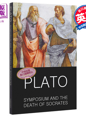 现货 【中商原版】英文原版Symposium and The Death of Socrates by Plato柏拉图