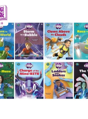 海外直订Project X CODE: White and Lime Book Bands, Oxfor... 项目X CODE:白色和石灰色的书带，牛津10级和11级:天空泡泡