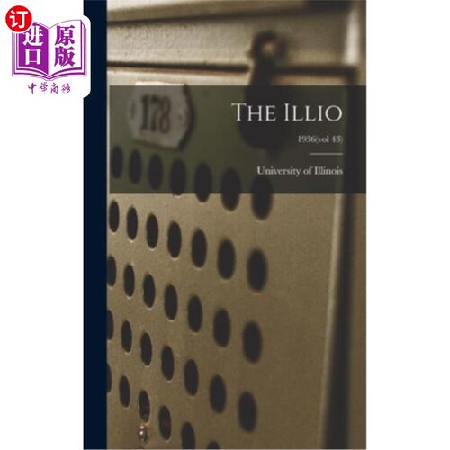 海外直订The Illio; 1936(vol 43) Illio;1936(43卷)