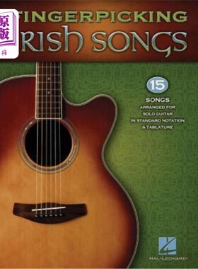 海外直订Fingerpicking Irish Songs 指弹爱尔兰歌曲