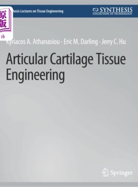 海外直订医药图书Articular Cartilage Tissue Engineering 关节软骨组织工程