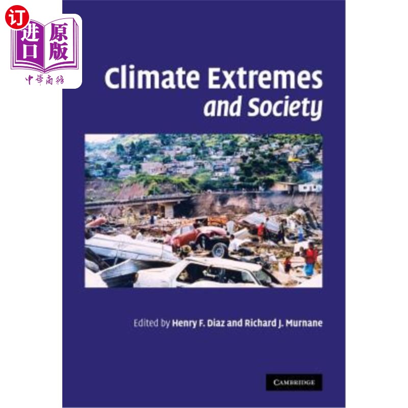 海外直订Climate Extremes and Society 极端气候与社会