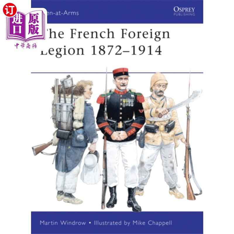 海外直订古英语 French Foreign Legion 1872-1914 法国外籍军团(1872-1914