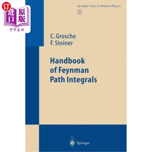 海外直订Handbook of Feynman Path Integrals 费曼路径积分手册