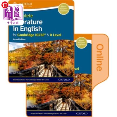 海外直订医药图书Complete Literature in English for Cambridge Igcse & O Level: Print & Online Stu 剑桥Igcs