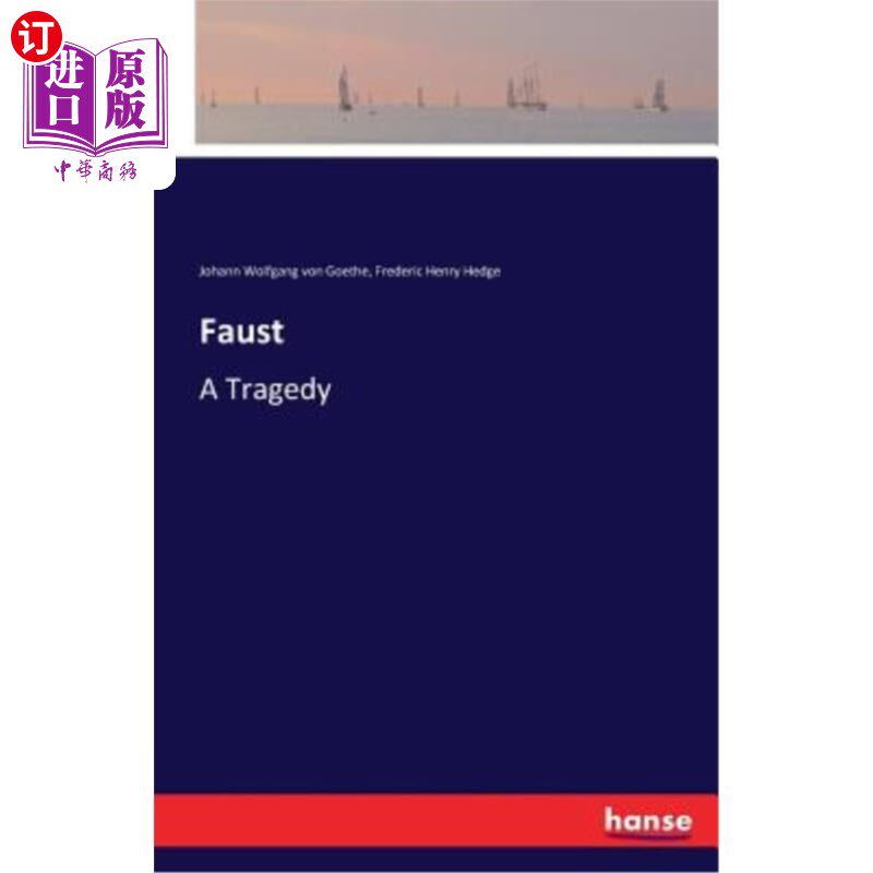 海外直订Faust 浮士德