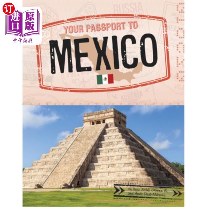 海外直订your passport to mexico 你的墨西哥护照