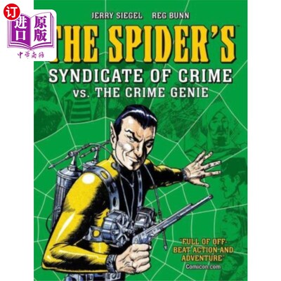 海外直订Spider's Syndicate of Crime vs. The Crime Genie 蜘蛛犯罪集团vs.犯罪精灵