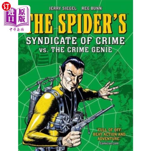 海外直订Spider's Syndicate of Crime vs. The Crime Genie 蜘蛛犯罪集团vs.犯罪精灵