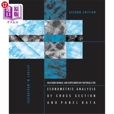 海外直订Student's Solutions Manual and Supplementary Materials for Econometric Analysis  横截面和面板数据计量经济分