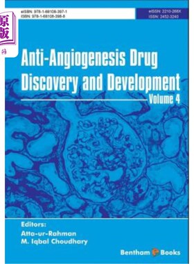海外直订Anti-Angiogenesis Drug Discovery and Development Volume 4 抗血管生成药物发现和开发第4卷