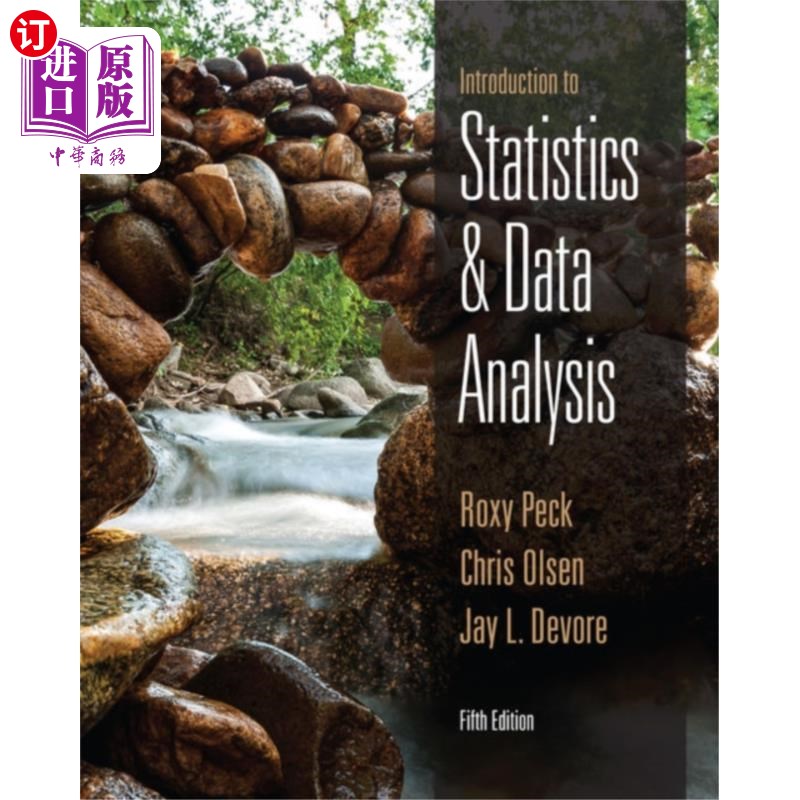 海外直订Introduction to Statistics and Data Analysis (wi... 统计学和数据分析入门(附JMP打印门禁卡)