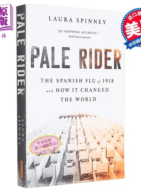 死亡骑士 1918年西班牙流感 Pale Rider 英文原版 Laura Spinney 医学 预防 流行病学与卫生学 科普百科【中商原版】