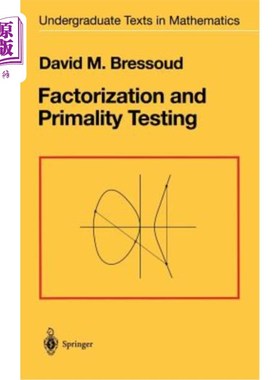 海外直订Factorization and Primality Testing 因子分解与素性检验