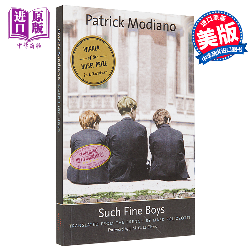 【中商原版】诺贝尔文学奖得主 莫迪亚诺 这么好的男孩 英文原版 Such Fine Boys Patrick Modiano 英文文学小说