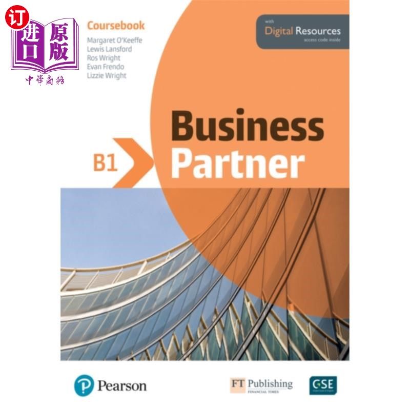 海外直订Business Partner B1 Coursebook and Basic MyEngli... 商业伙伴B1课程和MyEnglishLab基本包