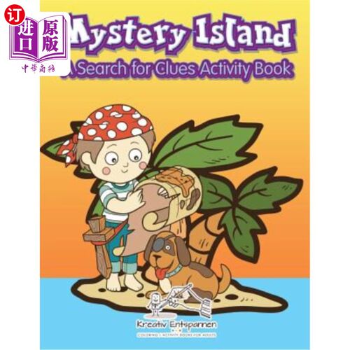 海外直订Mystery Island: A Search for Clues Activity Book 神秘岛:寻找线索活动手册