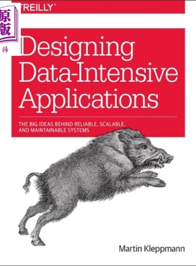 预售 数据密集型应用系统设计 英文原版 Designing Data Intensive Applications Martin Kleppmann【中商原版】