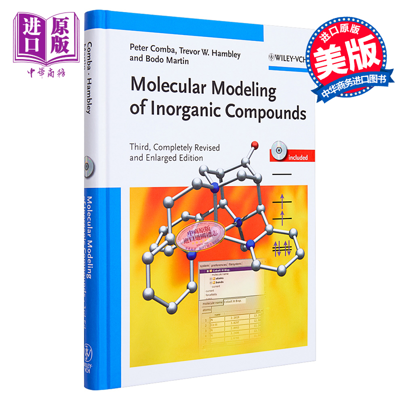 现货 Molecular Modeling of Inorganic Compounds 3e【中商原版】