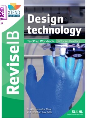 海外直订Design Technology (SL and HL): Revise IB TestPrep Workbook 设计技术(SL和HL):修改IB考试准备工作手册