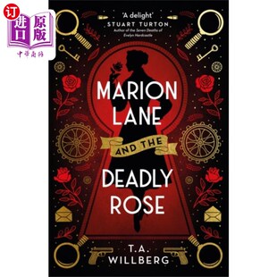 海外直订Marion Lane and the Deadly Rose 玛丽恩·莱恩和死亡玫瑰