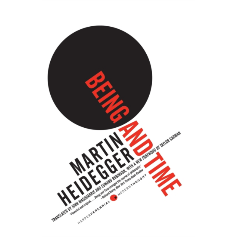 海德格尔 存在与时间 Being and Time 英文原版 Martin Heidegger 存在主义哲学的创始人 主要代表【中商原版】