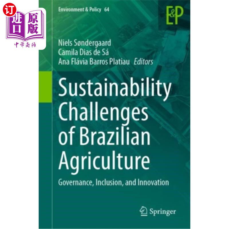 海外直订Sustainability Challenges of Brazilian Agricultu... 巴西农业的可持续性挑战