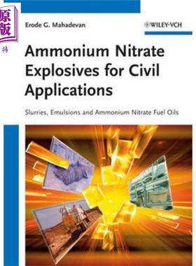 现货 Ammonium Nitrate Explosives For Civil Applications【中商原版】