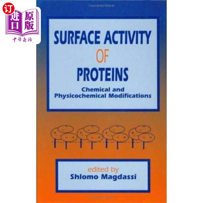海外直订Surface Activity of Proteins 蛋白质的表面活性