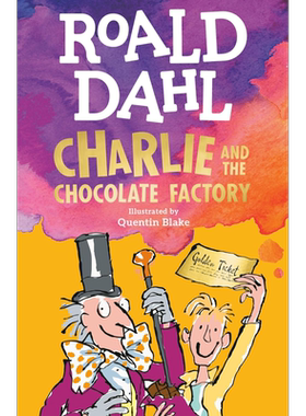 查理与巧克力工厂 Charlie and the Chocolate Factory 罗尔德达尔 810L 英文原版 8岁+ 经典章节儿童小说 查理和巧克力工厂