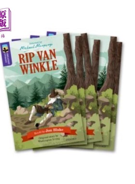 海外直订Oxford Reading Tree TreeTops Greatest Stories: O... 牛津阅读树树顶最伟大的故事:牛津11级:Rip Van Winkle包6