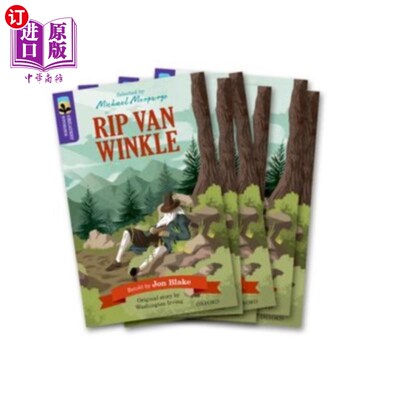 海外直订Oxford Reading Tree TreeTops Greatest Stories: O... 牛津阅读树树顶最伟大的故事:牛津11级:Rip Van Winkle包6