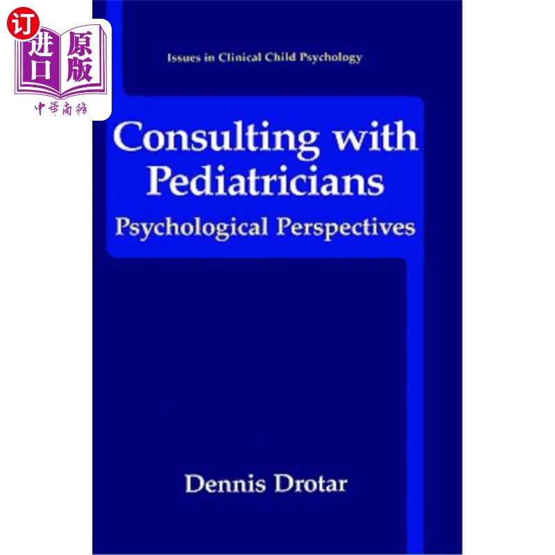 海外直订医药图书Consulting with Pediatricians 咨询儿科医生