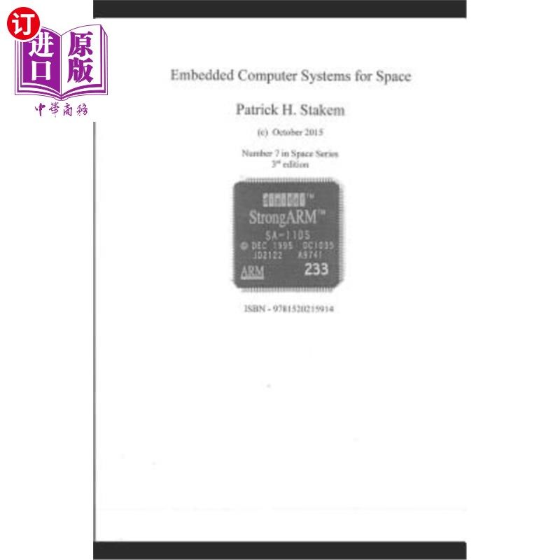海外直订Embedded Computer Systems for Space 空间嵌入式计算机系统
