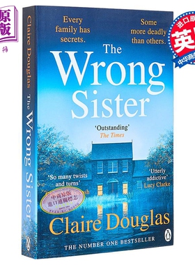 预售 错误的姐妹 星期日泰晤士报畅销书 英文原版 The Wrong Sister Claire Douglas 悬疑流行小说【中商原版】
