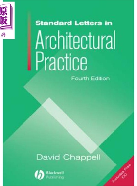 现货 建筑实践中的标准信函 第4版 英文原版 Standard Letters In Architectural Practice David Chappell 【中商原版】 Wiley