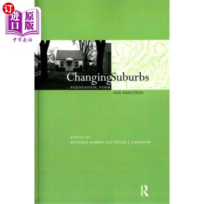 海外直订Changing Suburbs 改变郊区