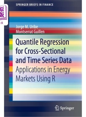 海外直订Quantile Regression for Cross-Sectional and Time Series Data: Applications in En 横截面和时间序列数据的分位数回