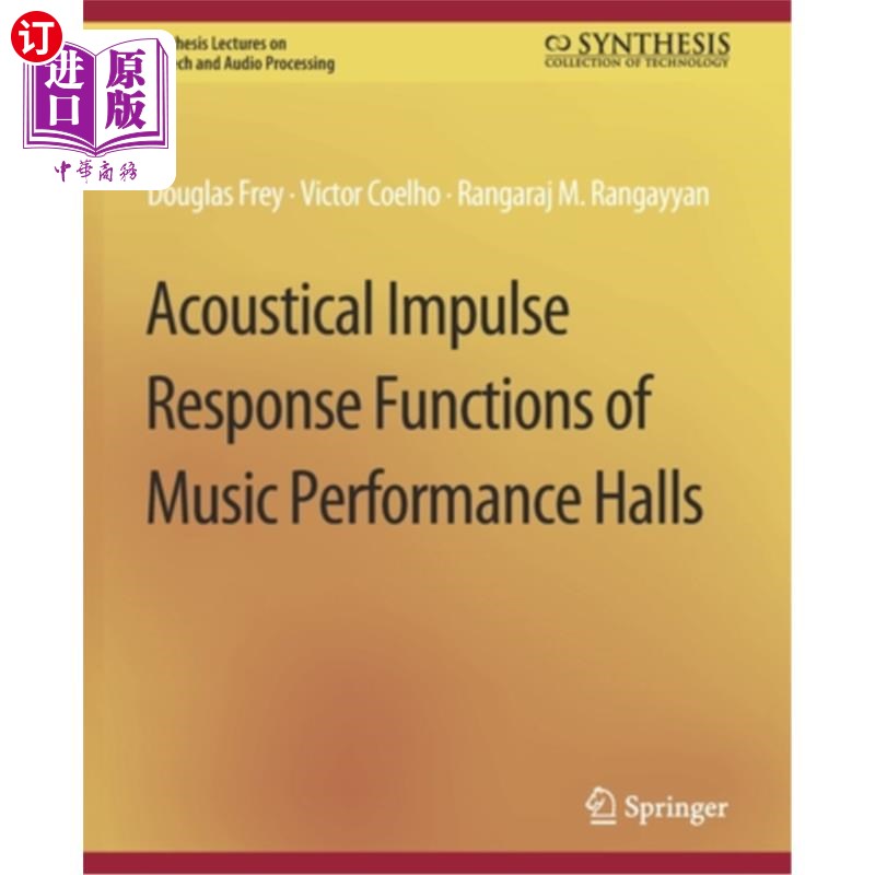 海外直订Acoustical Impulse Response Functions of Music Performance Halls 音乐表演大厅的声脉冲响应函数
