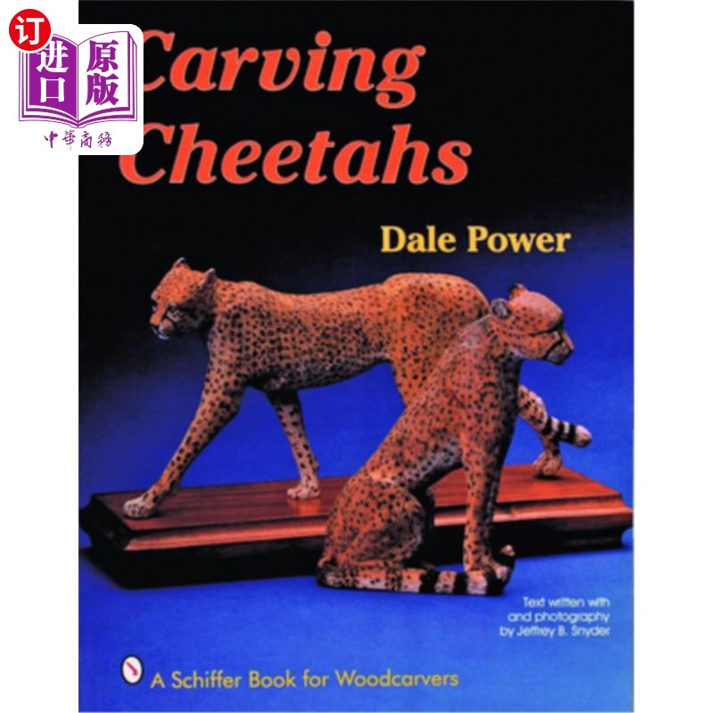 海外直订Carving Cheetahs 雕刻猎豹