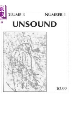海外直订Unsound: Volume 3, #1 不健全：第三卷，第1卷