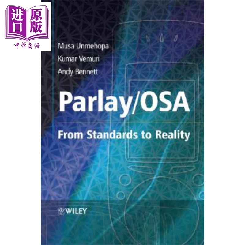现货 Parlay/OSA Parlay/Osa Musa Unmehopa 英文原版 中商原版 Wiley【中商原版】