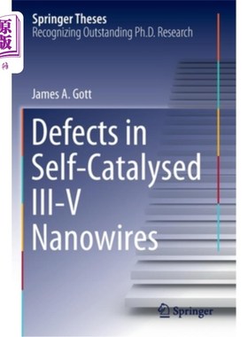 海外直订Defects in Self-Catalysed III-V Nanowires 自催化III-V纳米线的缺陷