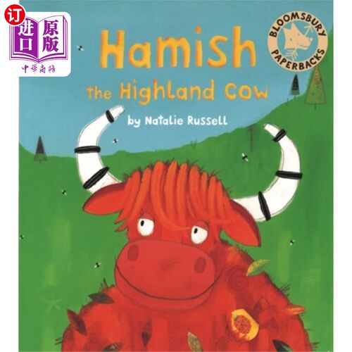 海外直订Hamish the Highland Cow 高地牛哈米什