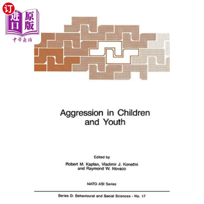 海外直订医药图书Aggression in Children and Youth 儿童和青少年的攻击性