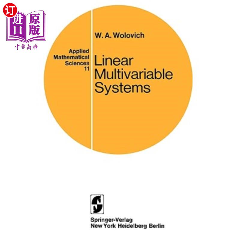 海外直订Linear Multivariable Systems 线性多变量系统