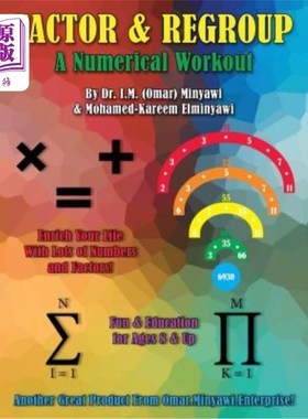 海外直订Factor & Regroup: Numerical Activity and Workout Book